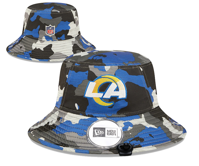 Los Angeles Rams 2025 Stitched Bucket Fisherman Hats 013